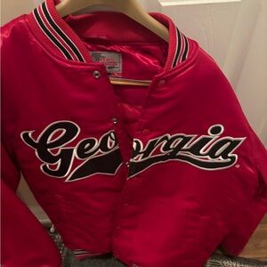 UGA satin jacket